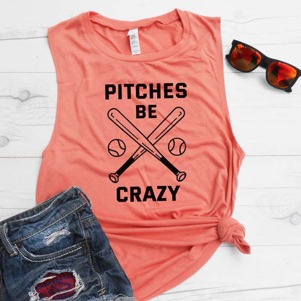 Pitches Be Crazy Shirt Baseball Shirts Baseball Mom Shirts 