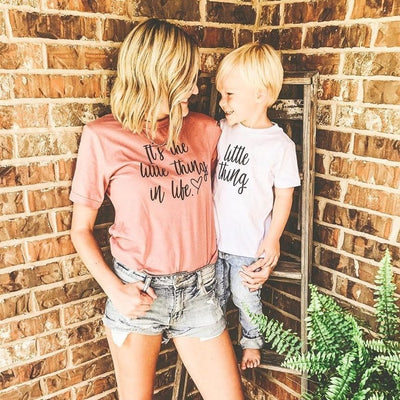 It's the Little Things in Life & Little Thing Shirt Set