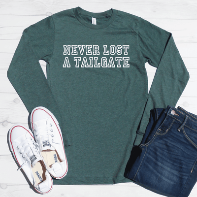 Never Lost A Tailgate Long Sleeve Shirt