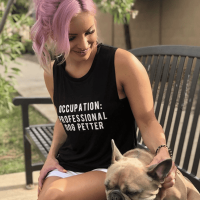 Occupation Professional Dog Petter Muscle Tank