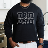 DAD Split Sweatshirt with Personalized Kids Names