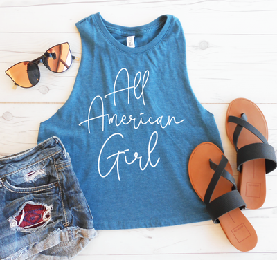 All American Girl Crop Top