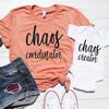 Chaos Coordinator & Chaos Creator Shirt Set