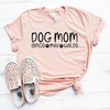Dog Mom with Dog Names Shirt