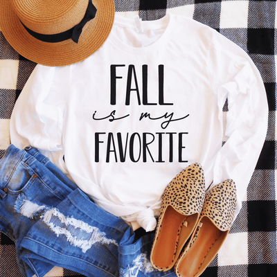 Fall Is My Favorite Long Sleeve Shirt