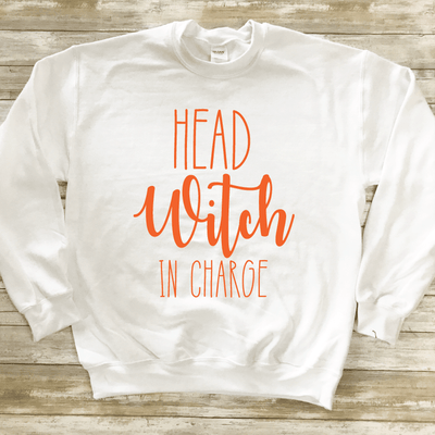 Head Witch In Charge Sweatshirt