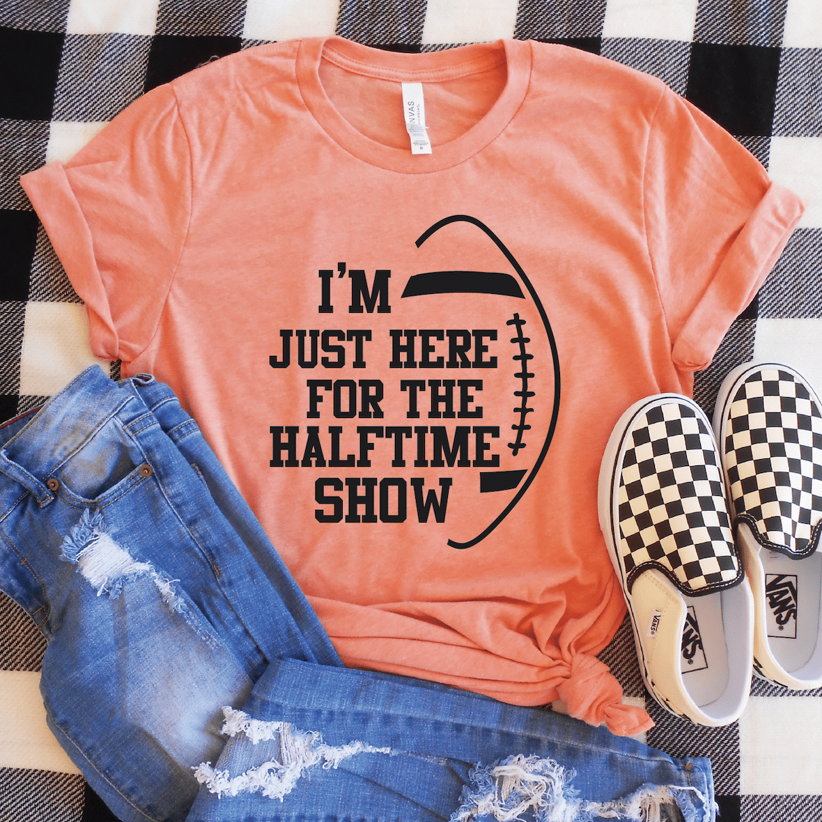 I'm Just Here For The Halftime Show Shirt - StrongGirlClothing
