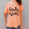 Leaves and Lattes Flowy Tee