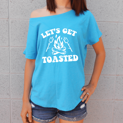 Let's Get Toasted Flowy Tee