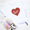 Love Glitter Heart Shirt