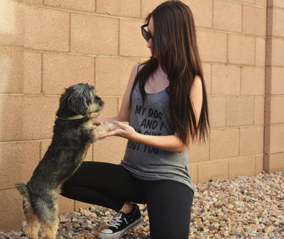 My Dog and I Talk Shit About You Eco Tank Top