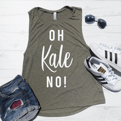 Oh Kale No Muscle Tank