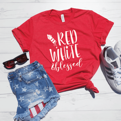 Red White & Blessed Shirt