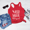 Red White & Blessed Eco Tank