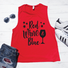 Red Wine & Blue Muscle Tank