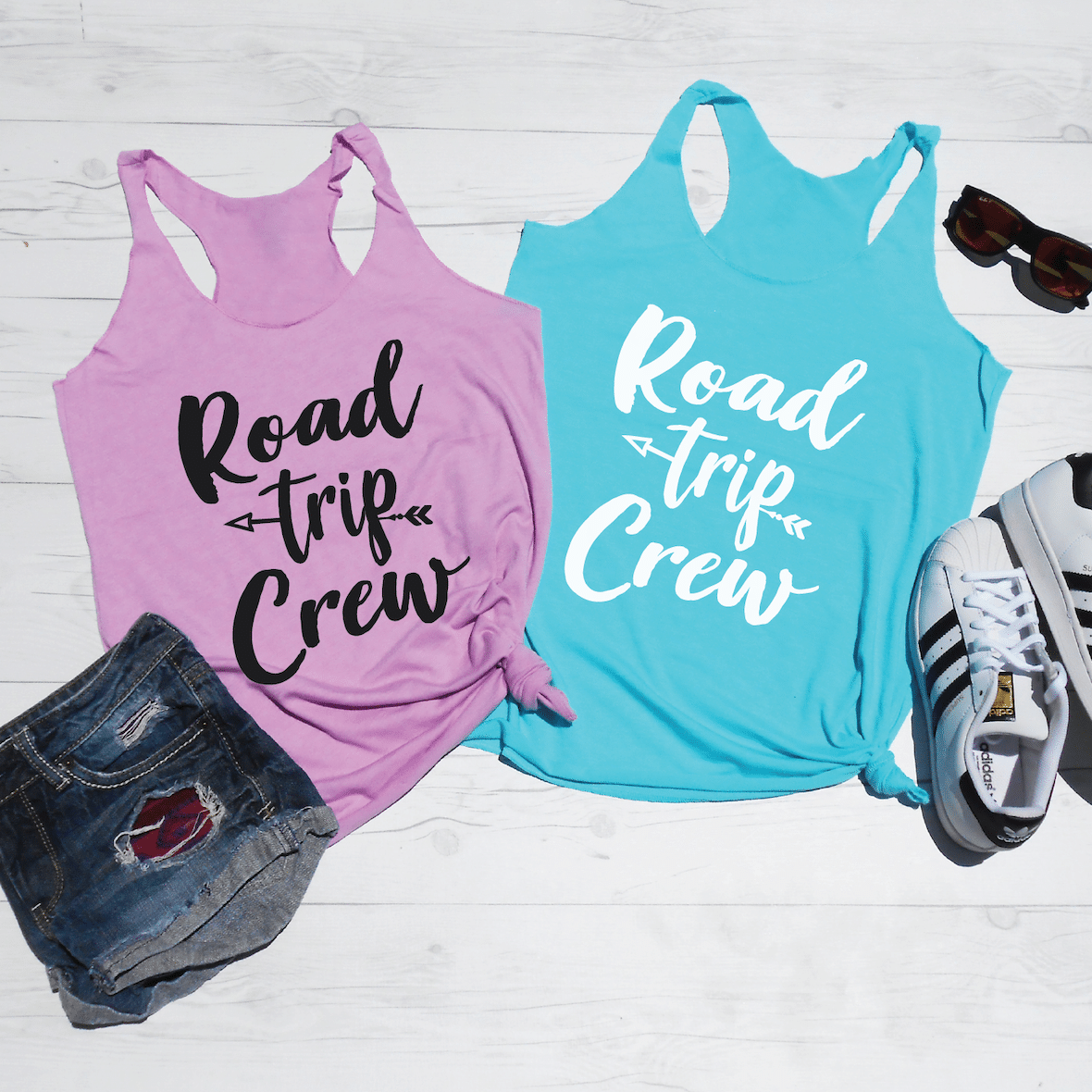 Road Trip Crew Eco Tank - StrongGirlClothing