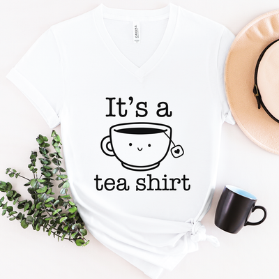 It's a Tea Shirt V-Neck Tee