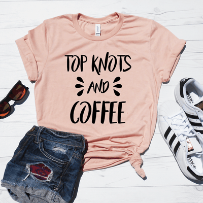 Top Knots And Coffee Shirt