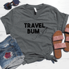 Travel Bum V-Neck Tee